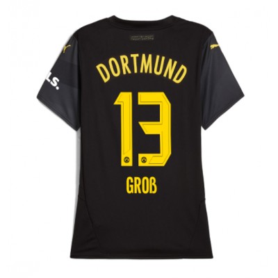 Ženski Nogometni dresi Borussia Dortmund Pascal Gross #13 Gostujoči 2024-25 Kratek Rokav Ženski Nogometni dresi Borussia Dortmund Pascal Gross #13 Gostujoči 2024-25 Kratek Rokav